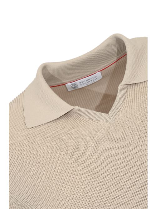 Polo a costine in cotone Juta BRUNELLO CUCINELLI | M29400015CBD04